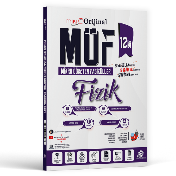 MİKRO ORİJİNAL 12.SINIF MÖF SET FİZİK - 25-26